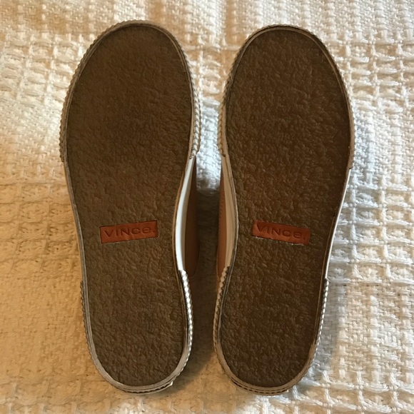 Vince Kess Backless Leather and Suede Sneakers - Picture 3 of 8